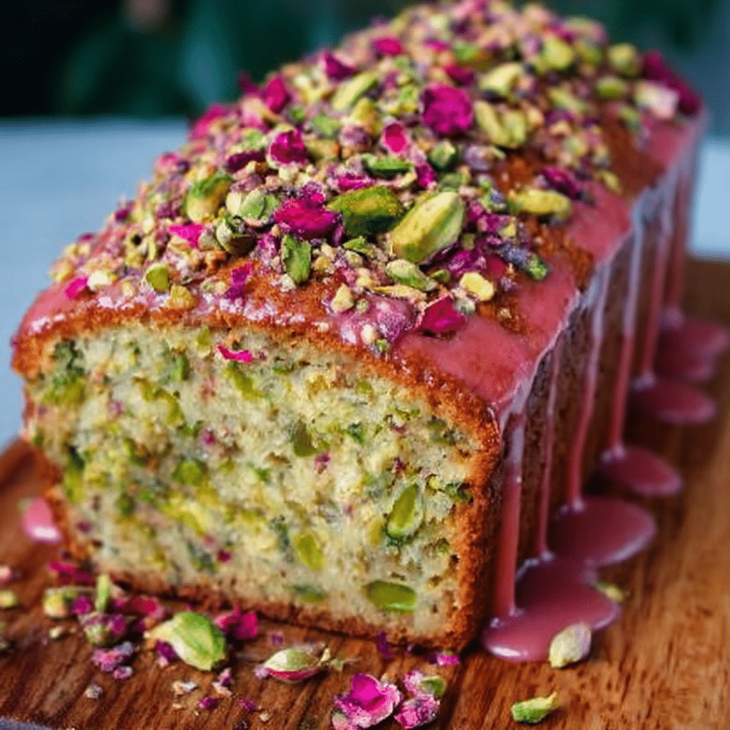 Heavenly Pistachio Mascarpone Loaf Recipe - Recipe Image