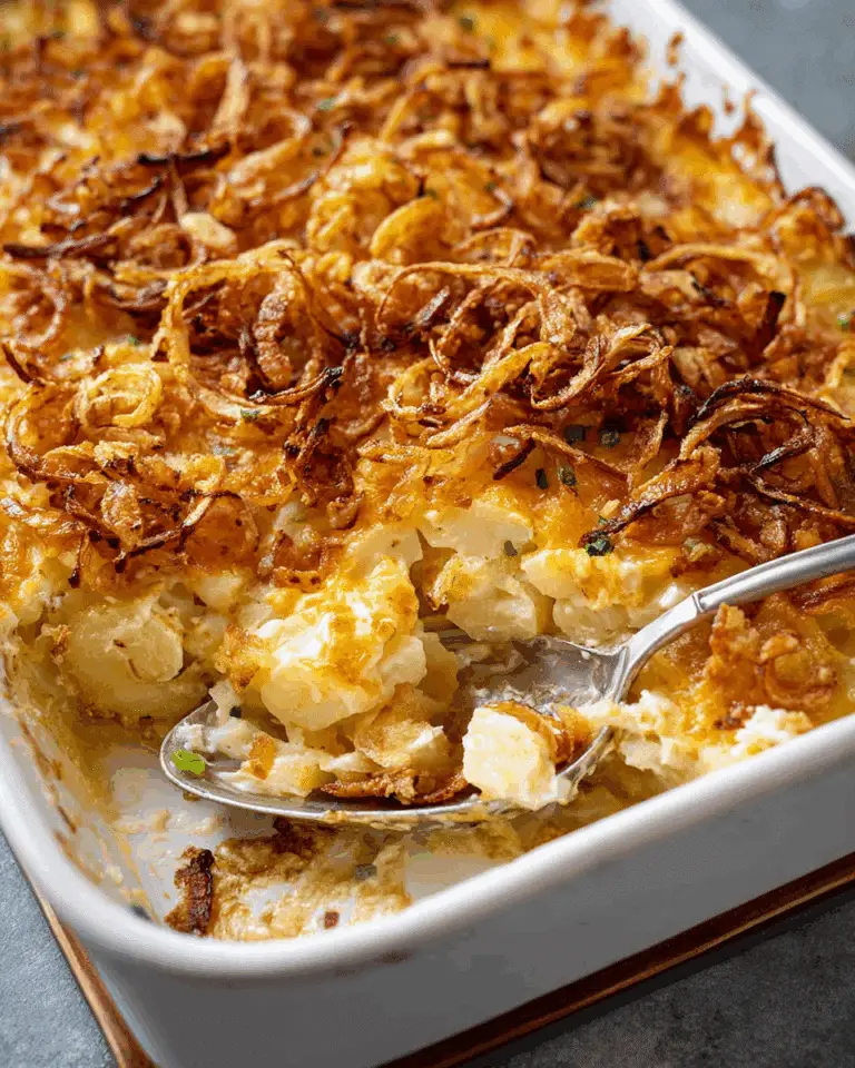 French Onion Funeral Potatoes Recipe