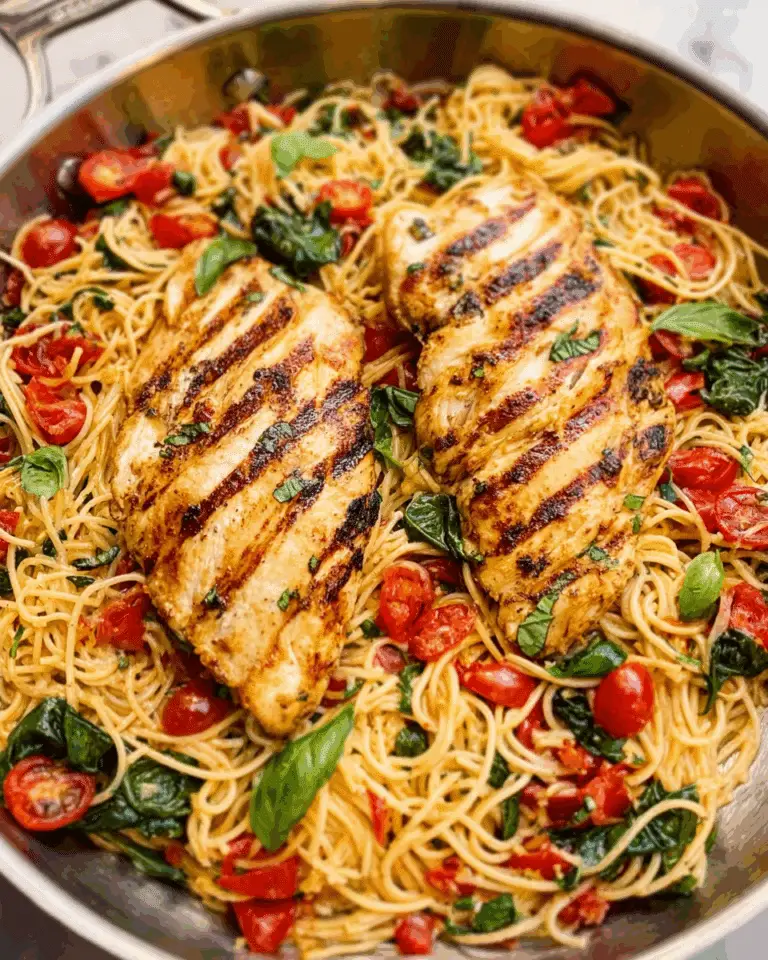Bruschetta Chicken Pasta Recipe