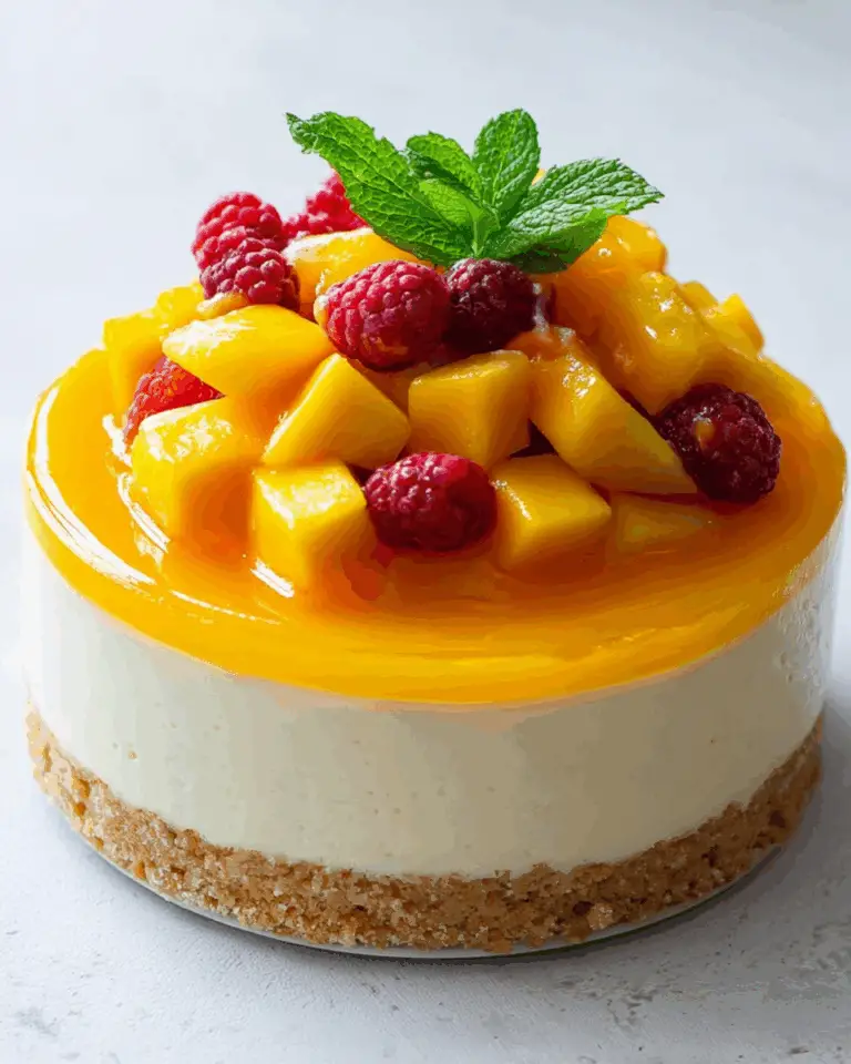 Mango Cheesecake Recipe