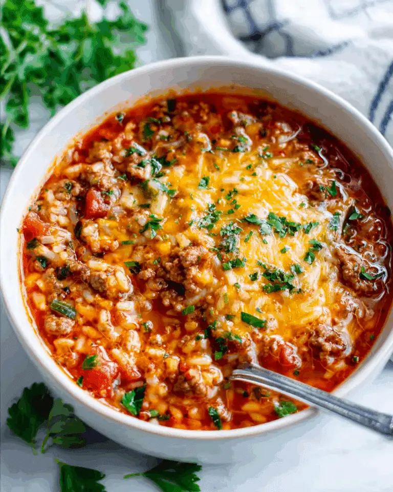 Stuffed Pepper Soup Recipe (Culver's Copycat) Recipe