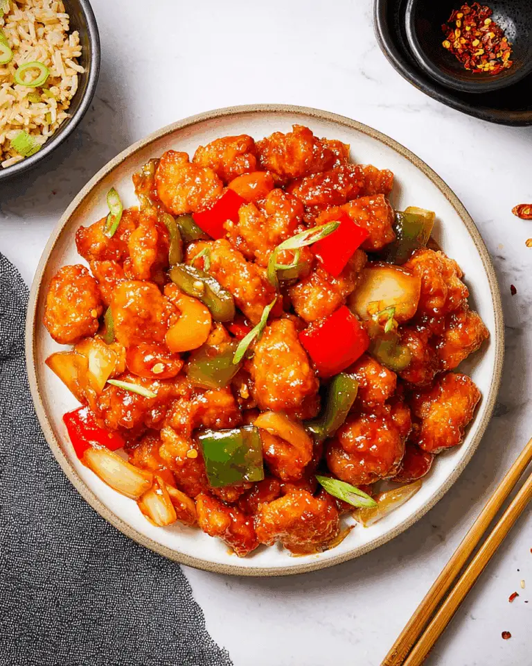Crispy Sweet and Sour Chicken Recipe