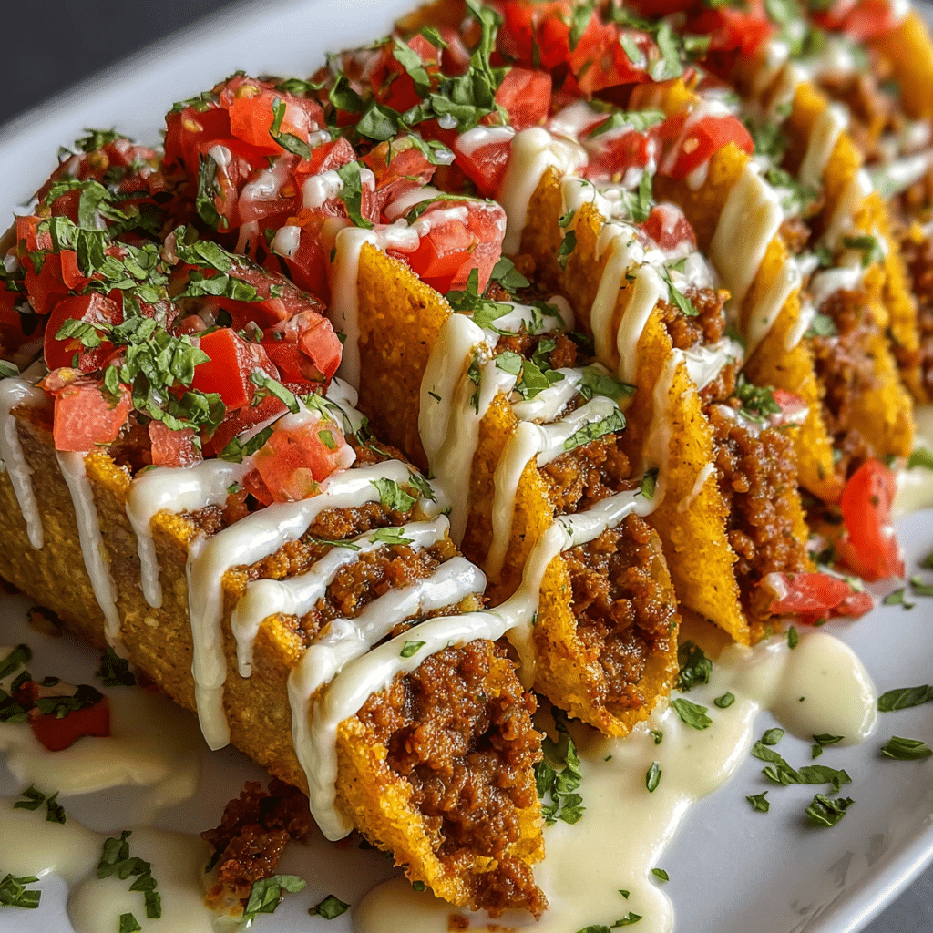 Pizza Tacos Recipe - Recipe Image