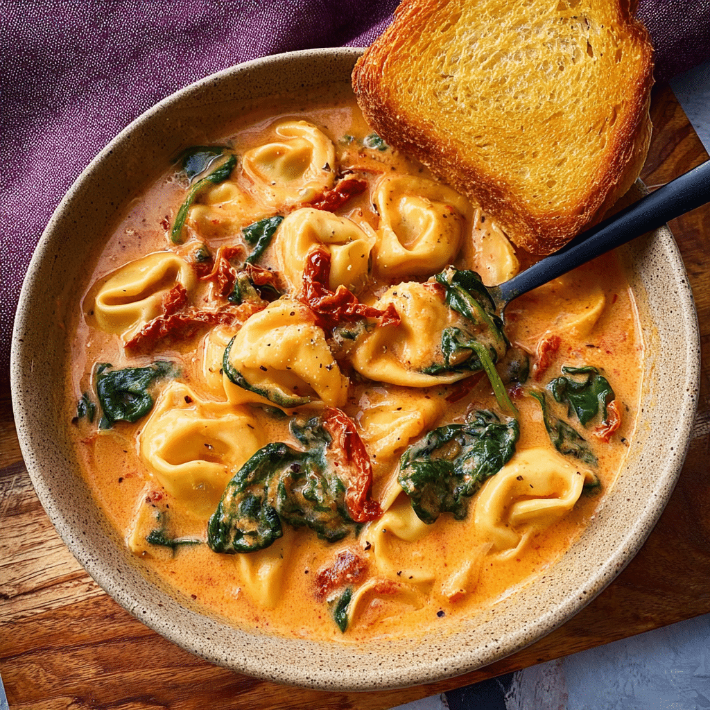 THE BEST Creamy Marry Me Tuscan Chicken Soup Recipe - Recipe Image