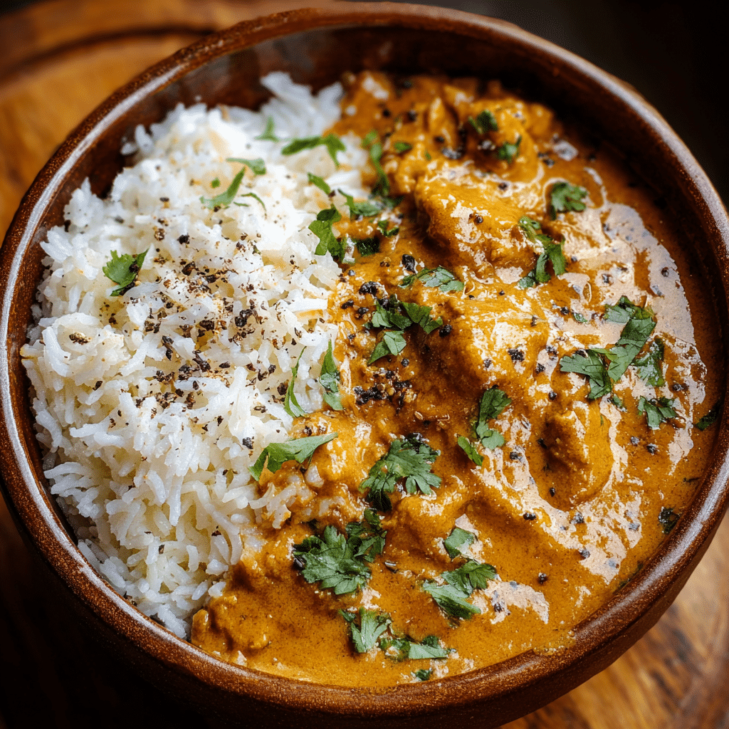 Crockpot Creamy Coconut Chicken Tikka Masala Recipe - Recipe Image