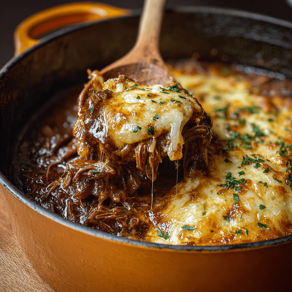 SAVORY FRENCH ONION POT ROAST Recipe - Recipe Image