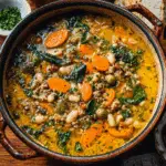EASY Tuscan White Bean Soup RECIPE