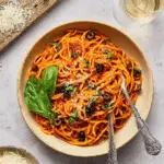 Easy Pasta Puttanesca Recipe (25 Minute One Pot) Recipe