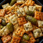 Easy Dill Pickle Chex Mix Recipe