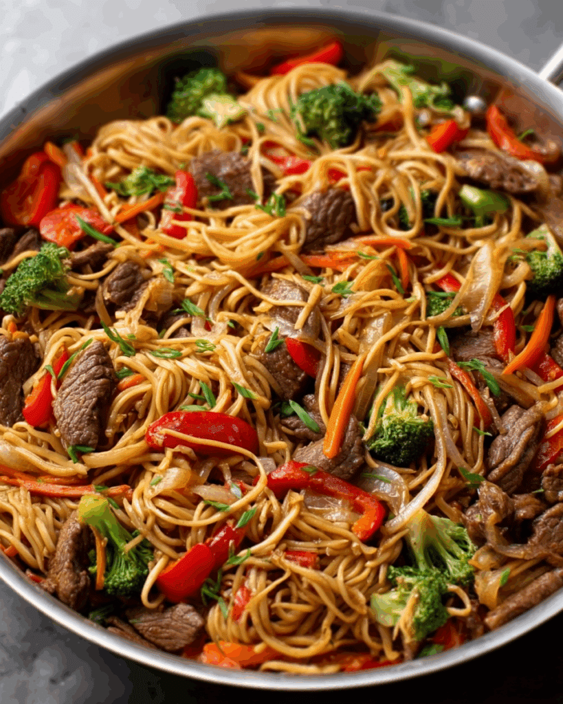 Beef Lo Mein Recipe