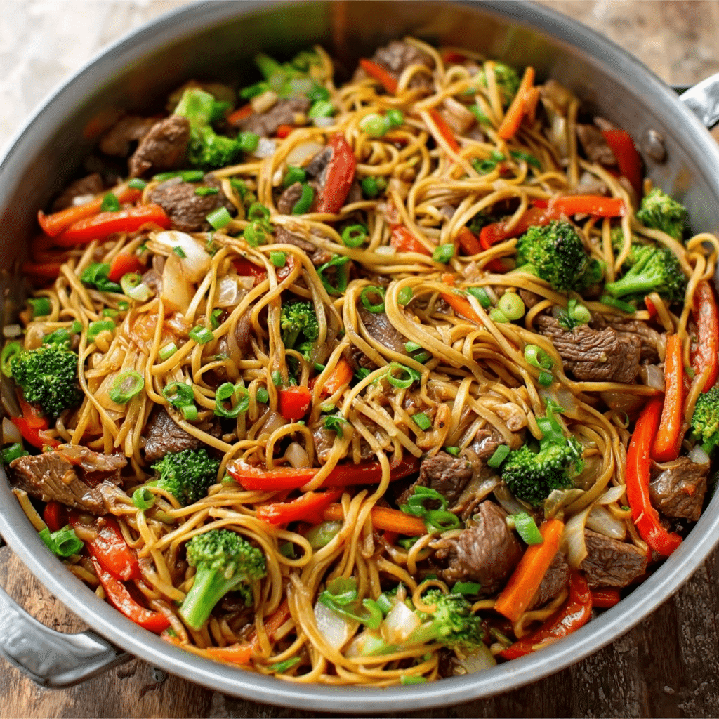 Beef Lo Mein Recipe - Recipe Image