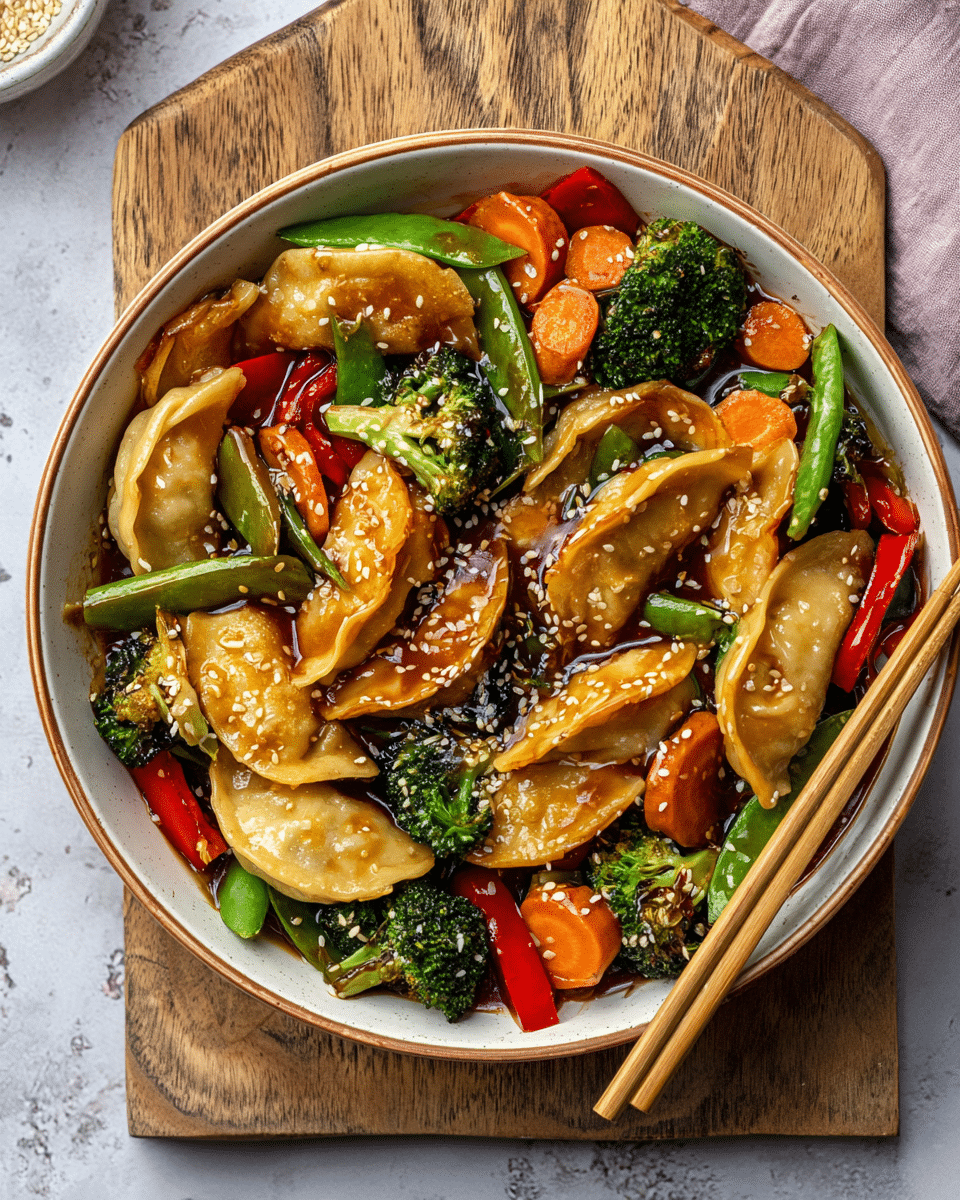 Easy Potsticker Stir-Fry Recipe