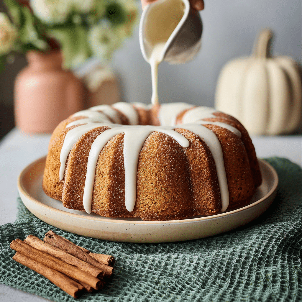Pumpkin Bundt Cake Recipe - Recipe Image