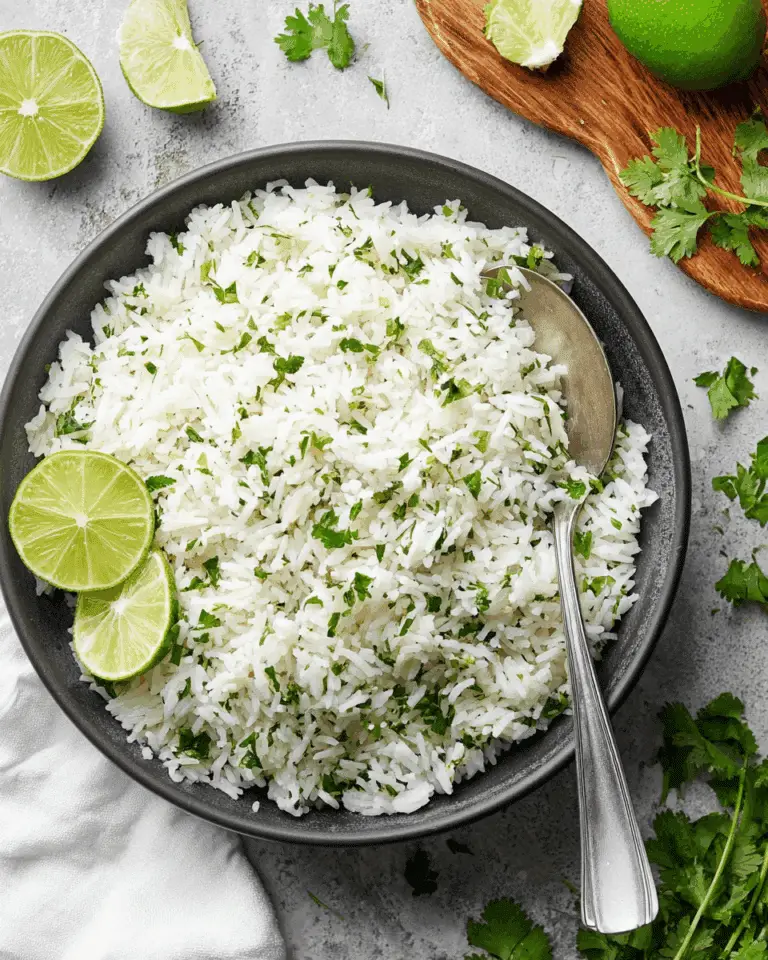 Cilantro Lime Rice Recipe