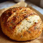 no-knead garlic bread that still works! Recipe
