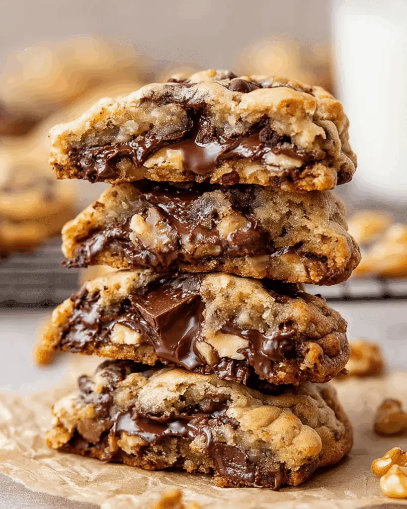 Gooey Chocolate Chip Cookies, YES PLEASE! Recipe