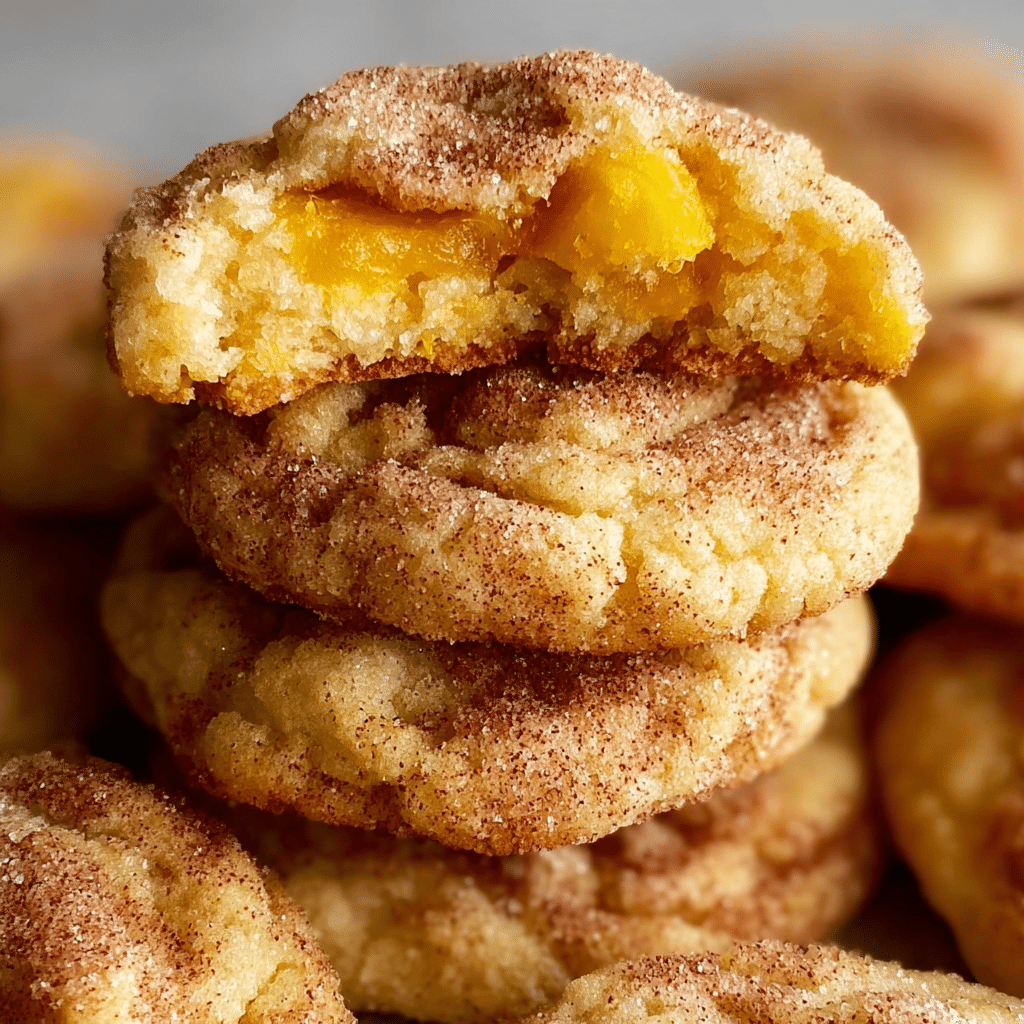 Peach Cobbler Cookies Recipe - Recipe Image