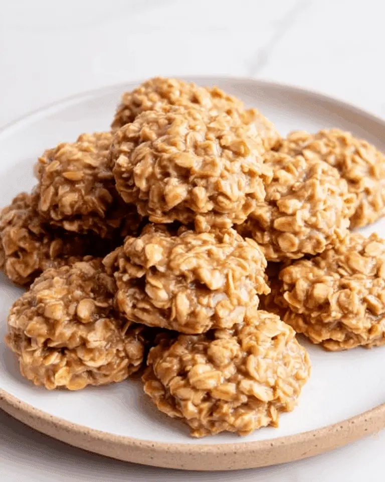 Peanut Butter No Bake Cookies Recipe