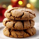 Soft & Chewy Ginger Molasses Cookies Recipe