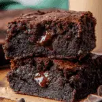 Double Chocolate Chunk Brownies - Starbucks Copycat Recipe