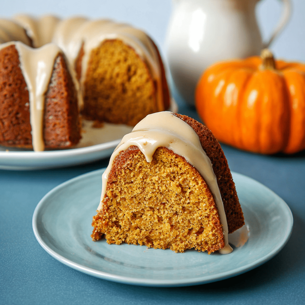 Pumpkin Bundt Cake Recipe - Recipe Image