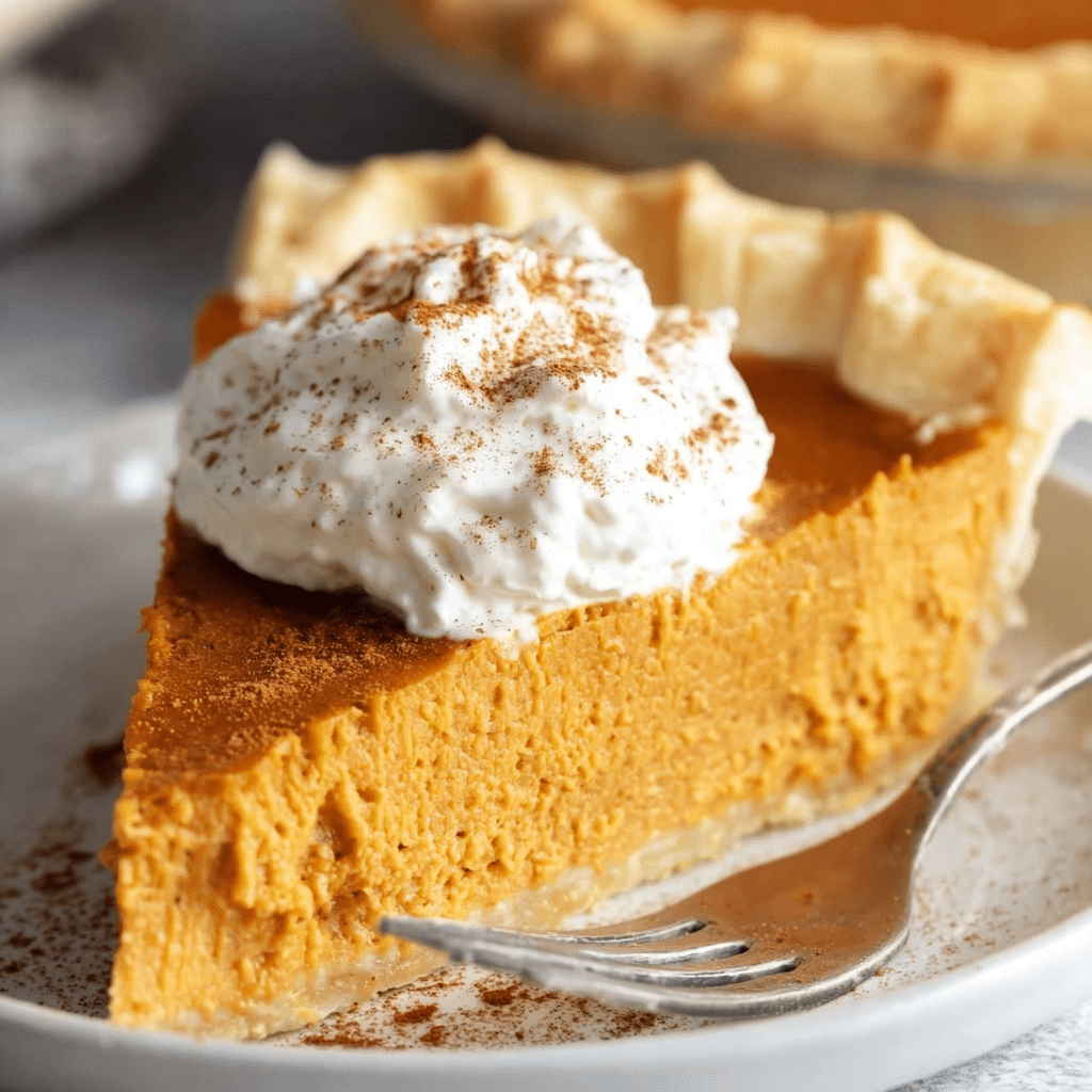 No Bake Pumpkin Pie Cheesecake Recipe - Recipe Image