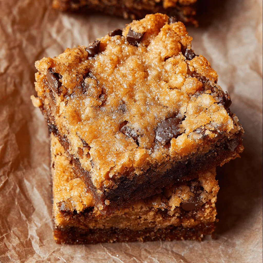 Chocolate Pumpkin Cheesecake Bars Recipe - Recipe Image