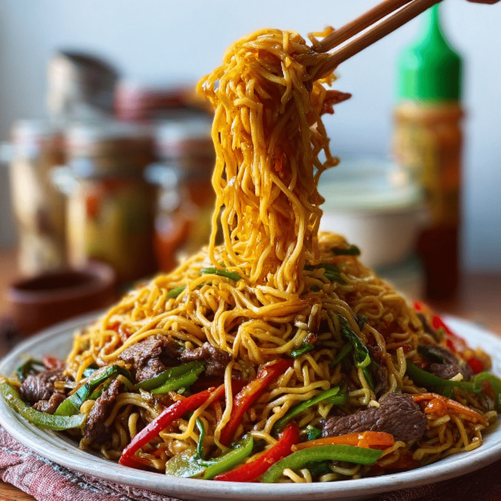 Beef Lo Mein Recipe - Recipe Image