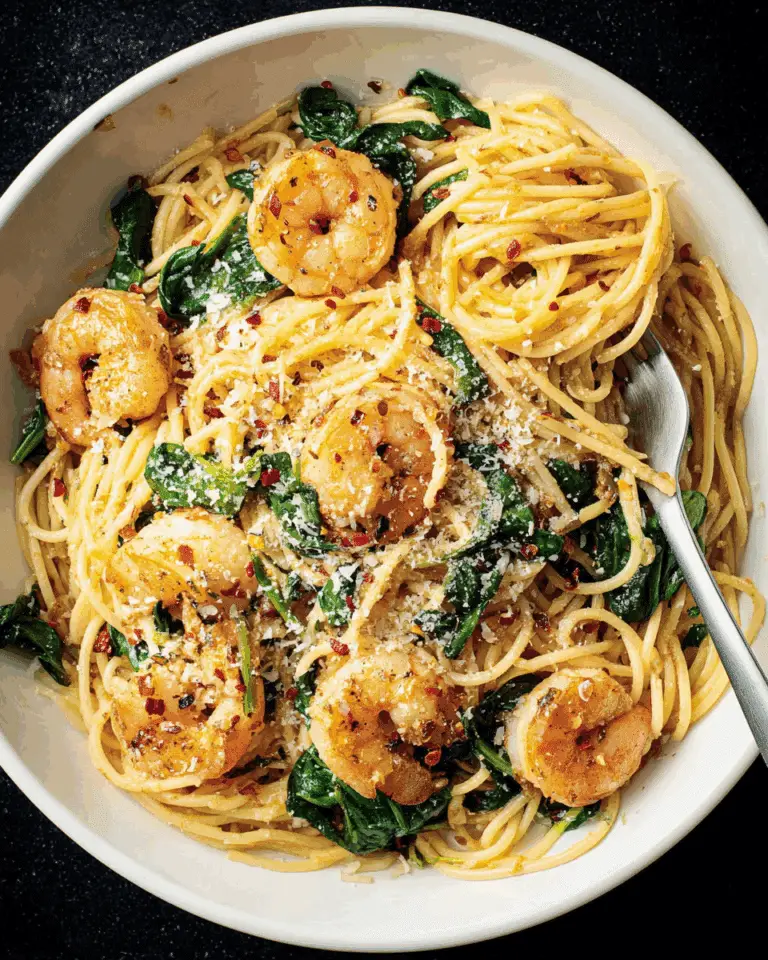 Garlic Butter Shrimp PastaRecipe