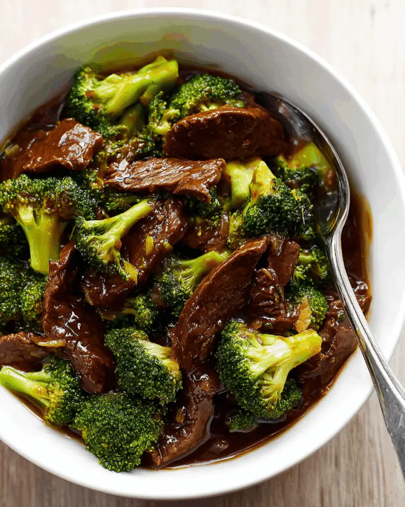 Slow Cooker Beef & Broccoli Recipe