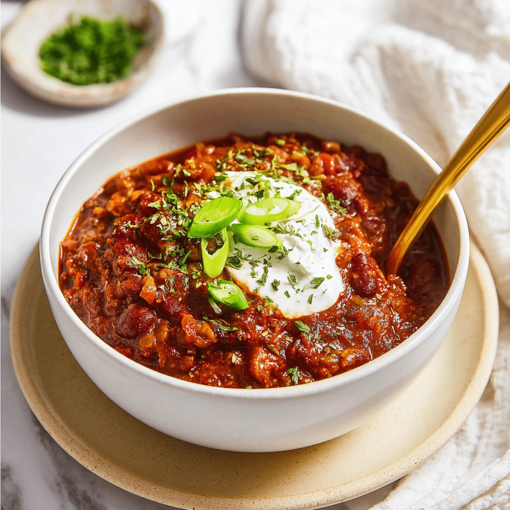 5-Ingredient Chili (Easy One Pot Recipe) Recipe - Recipe Image