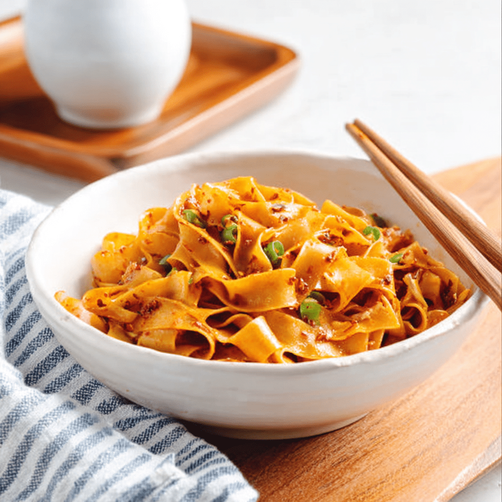 Garlic Chili Oil Noodles Recipe - Recipe Image