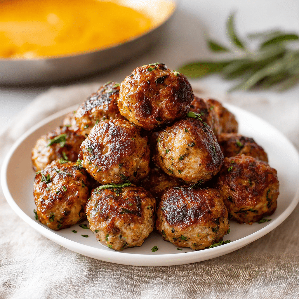 Opt for organic, dark meat turkey for flavor and juiciness: For quality and flavor, I like to use organic ground turkey, opting for the dark meat Recipe - Recipe Image