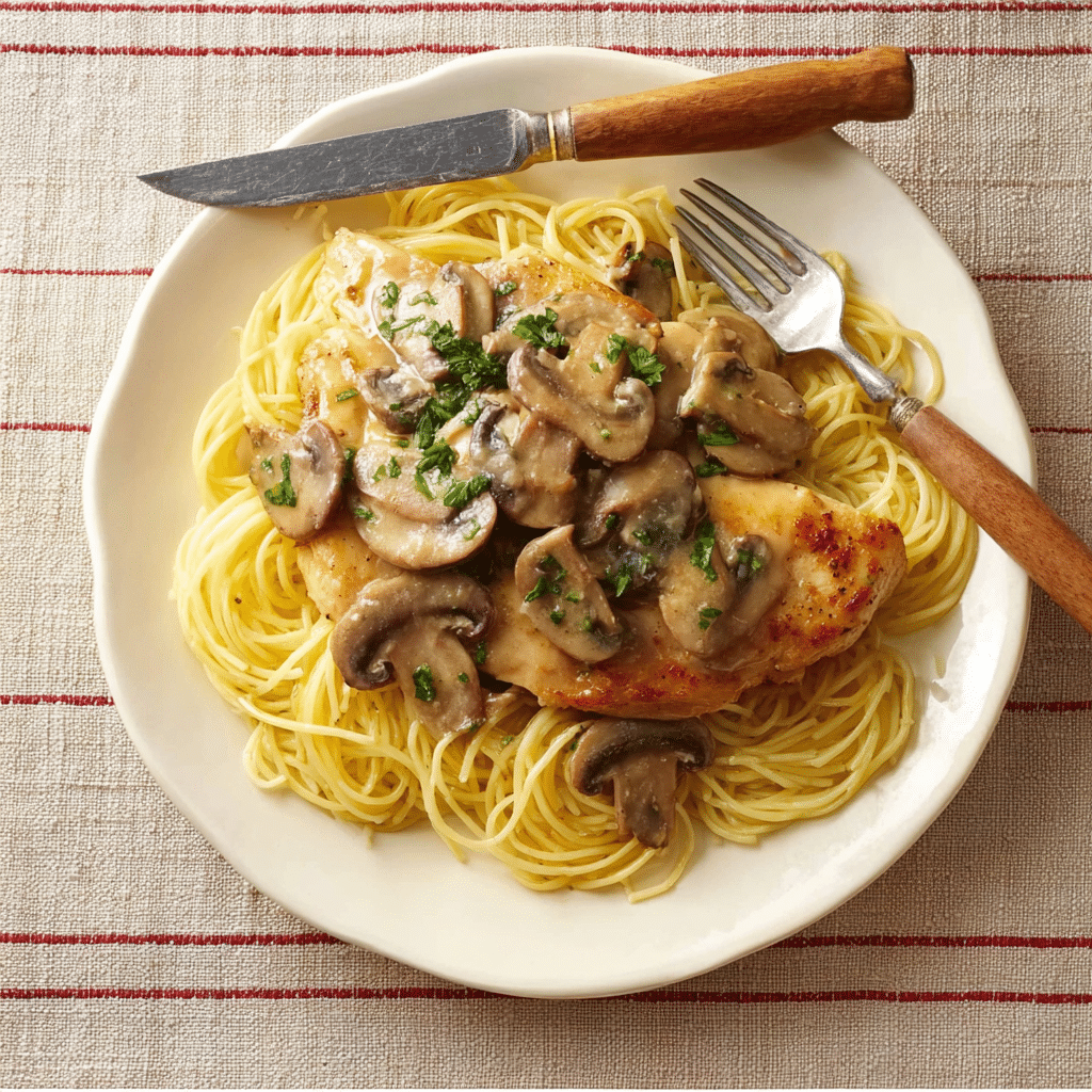 Easy Chicken Marsala Recipe - Recipe Image