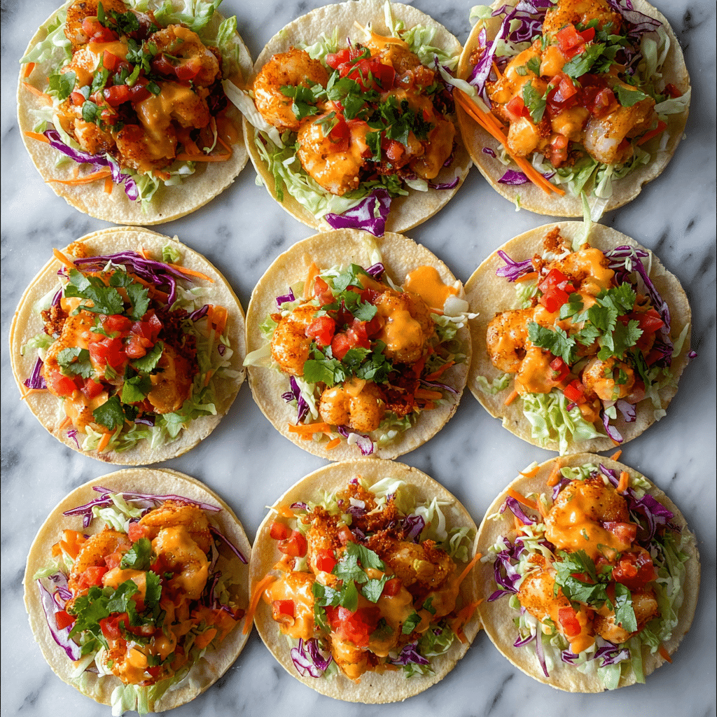Bang Bang Shrimp Tacos {Bonefish Grill Copycat} Recipe - Recipe Image