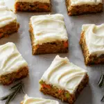 Carrot Zucchini Bars with Lemon Cream Cheese Frosting Recipe