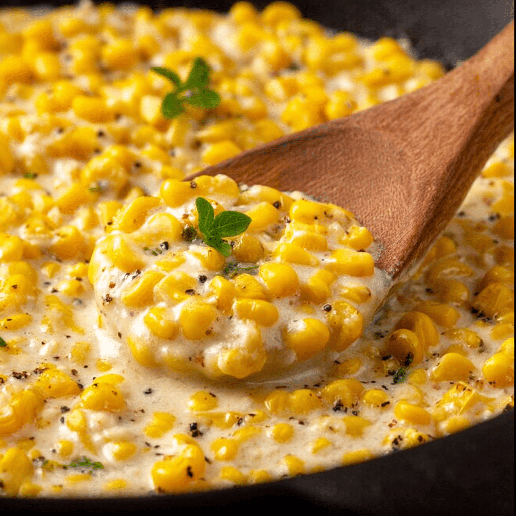Best Ever Crockpot Creamed Corn Recipe - Recipe Image