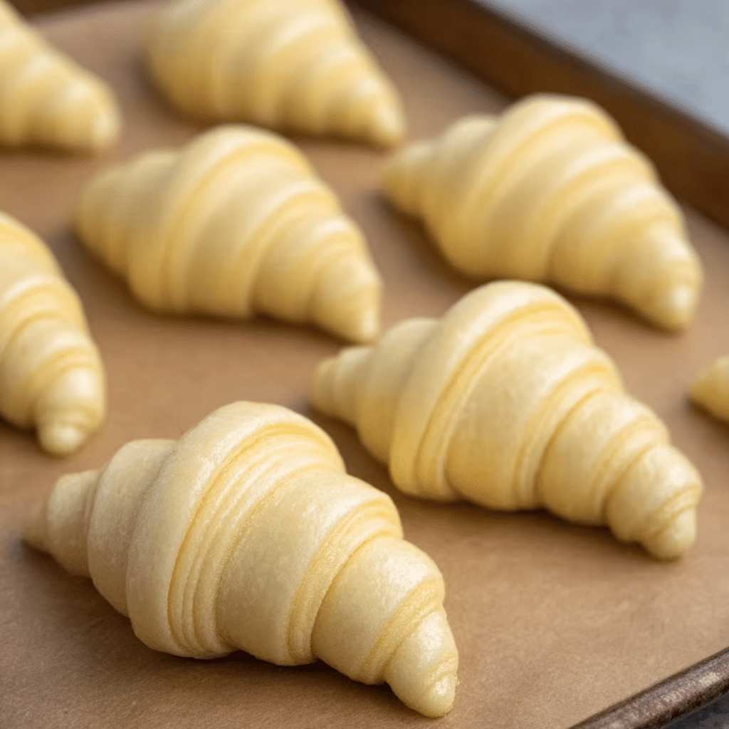 Classic Buttery Croissants (Quick Recipe) Recipe - Recipe Image