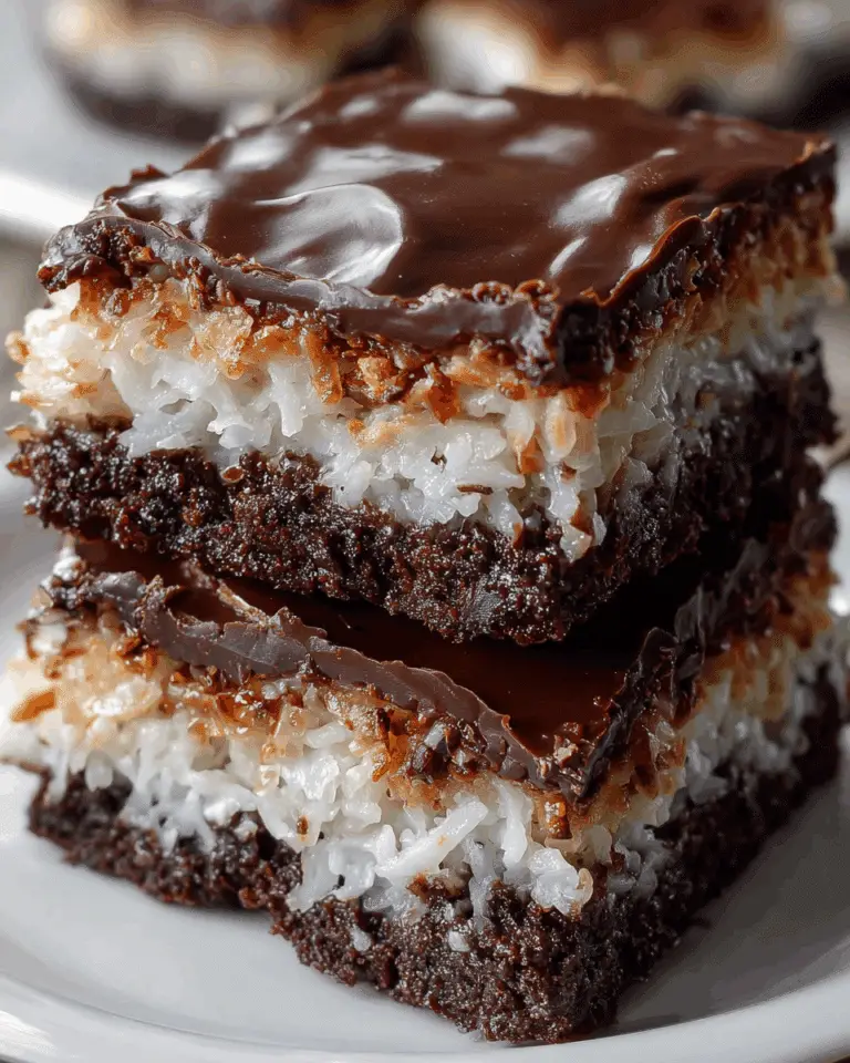 Mounds Brownies Recipe