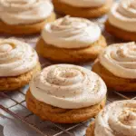 Soft Pumpkin Cookies with Cinnamon Frosting Recipe