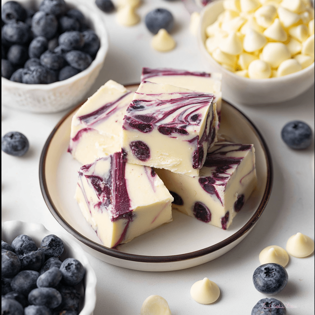 Blueberry Fudge Recipe - Recipe Image