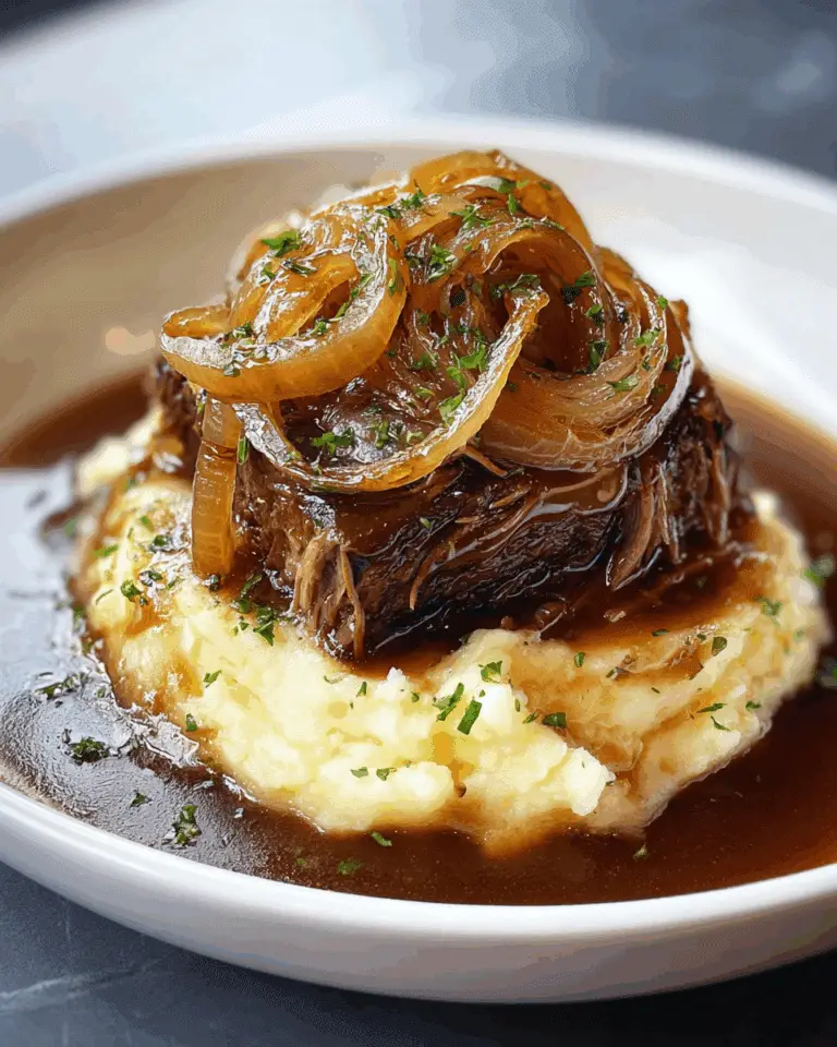 SAVORY FRENCH ONION POT ROAST Recipe