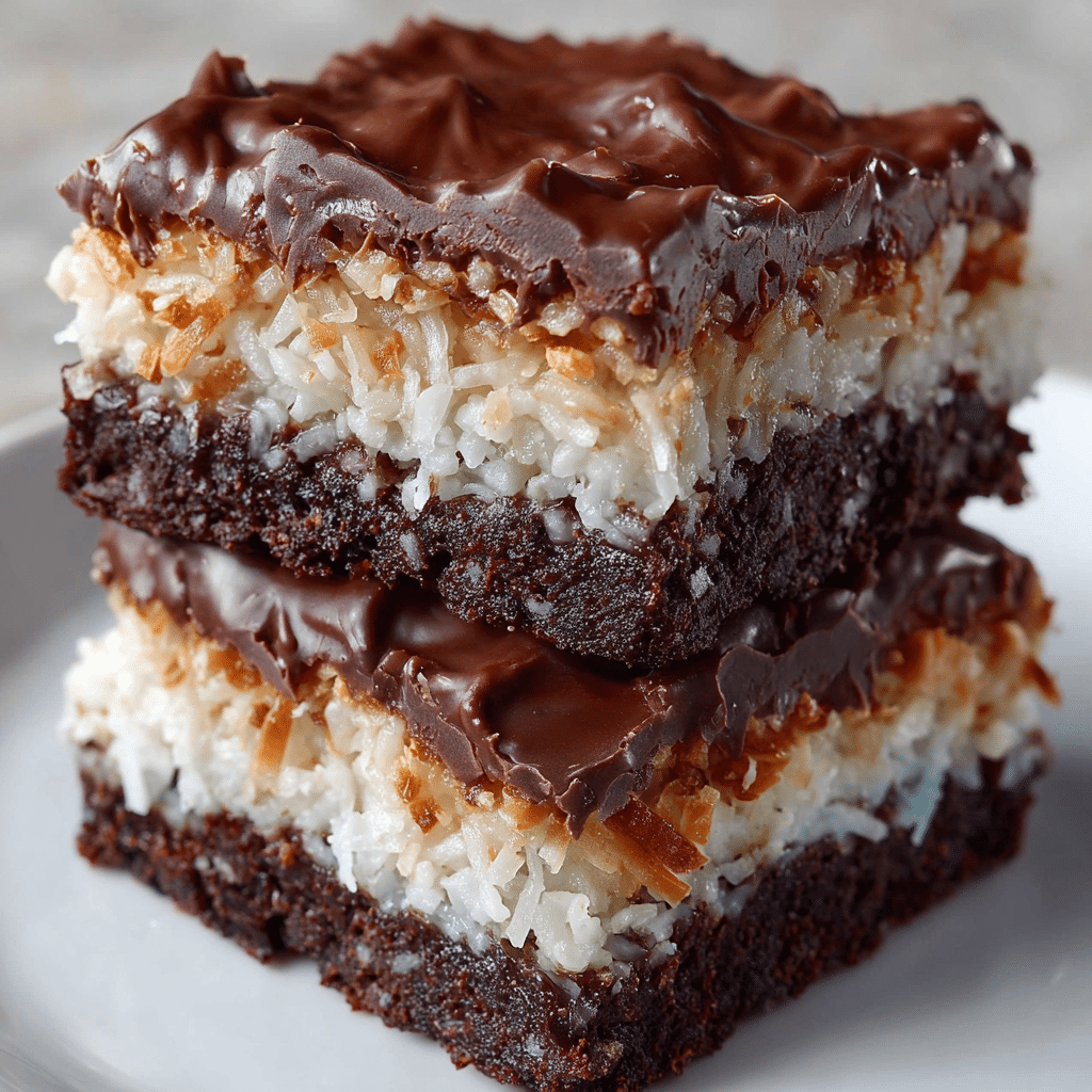 Mounds Brownies Recipe - Recipe Image