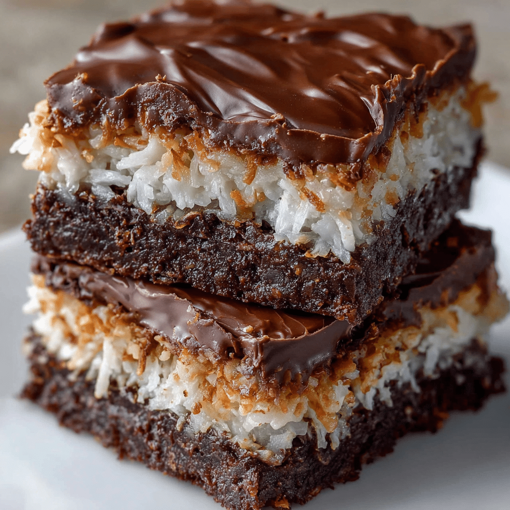 Mounds Brownies Recipe - Recipe Image