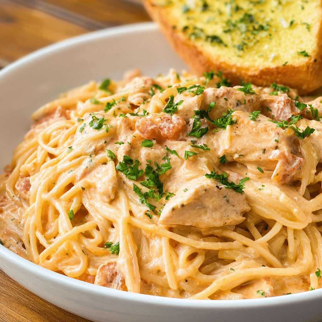 Chicken Spaghetti Recipe - Recipe Image