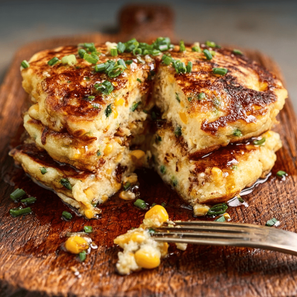 Savory Pancakes Recipe - Recipe Image
