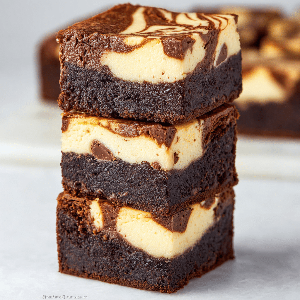 5 Layer Cookie Box Brownie Cheesecake Recipe - Recipe Image