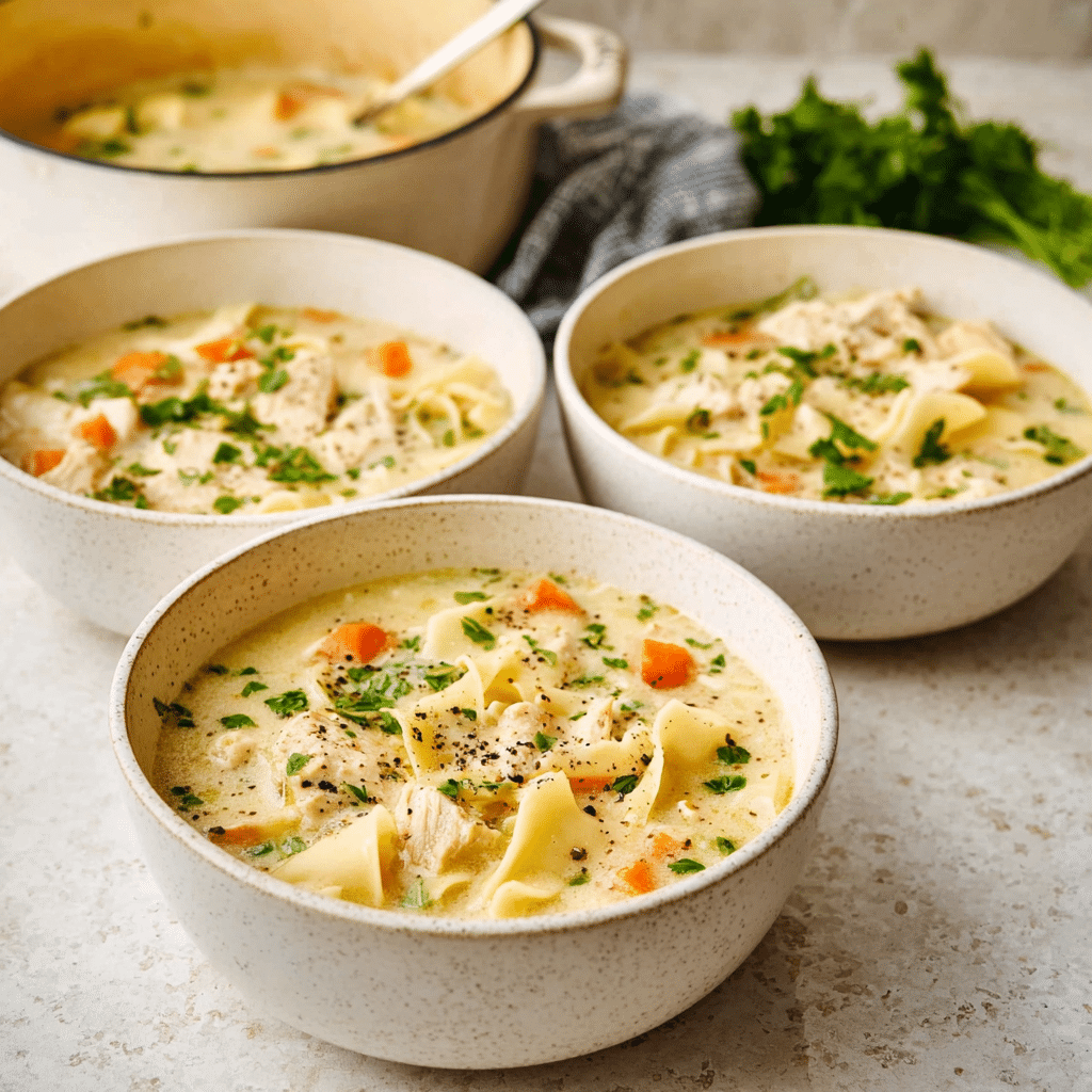 Cracker Barrel Chicken and Dumplings Recipe - Recipe Image