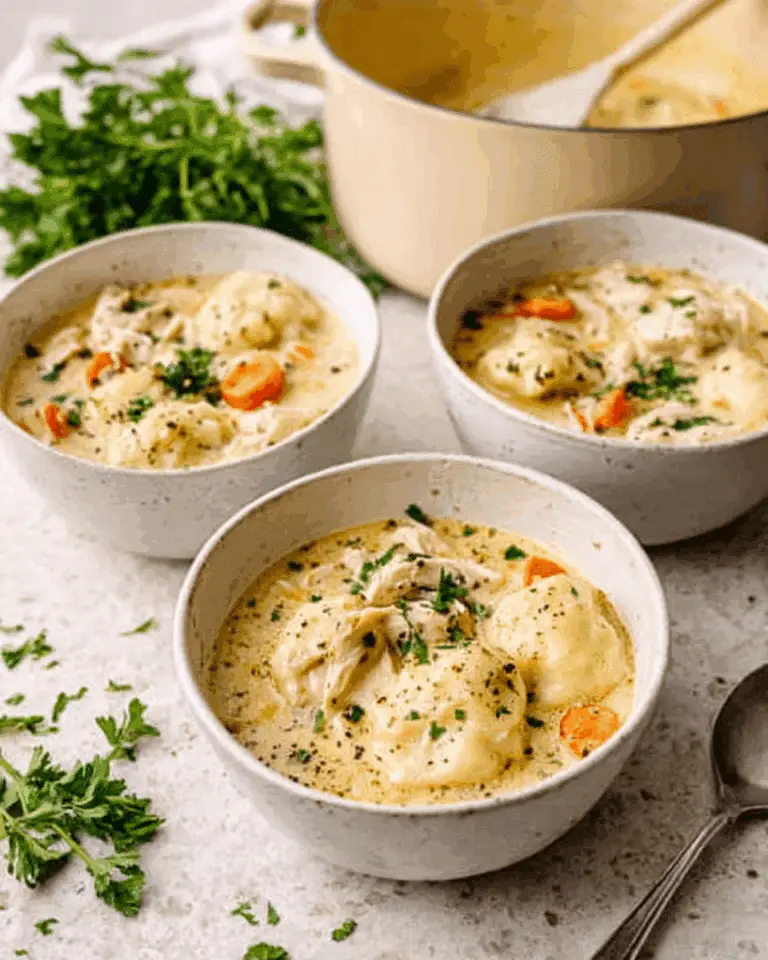 Cracker Barrel Chicken and Dumplings Recipe