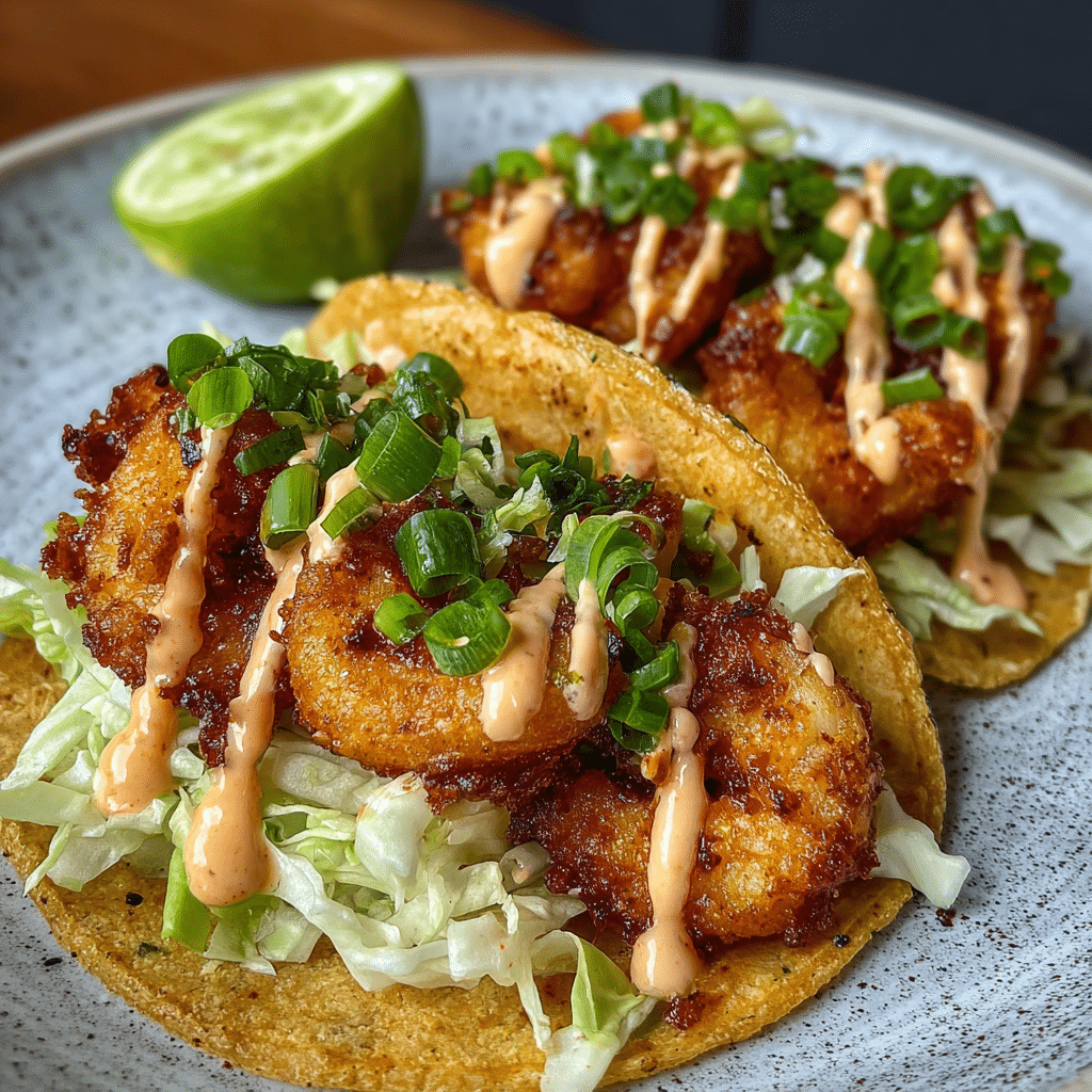 Coconut Shrimp Tacos Recipe - Recipe Image